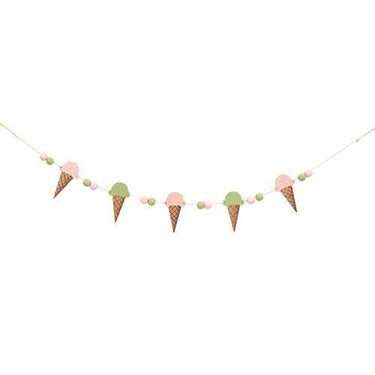 Wooden Beaded Ice Cream Garland - The Fox Decor